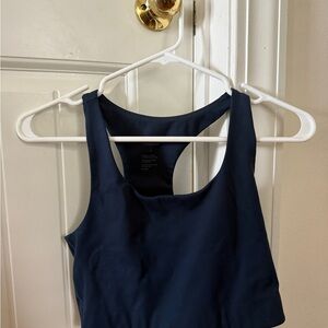 Girlfriend Collective Paloma bra, Navy, Size M